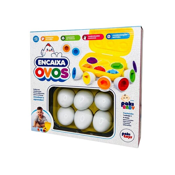 Ovos de encaixar montessori